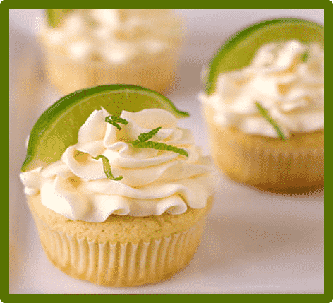 Let The Fiesta Begin! Margarita Cupcakes