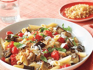 penne-with-eggplant-tomato-basil