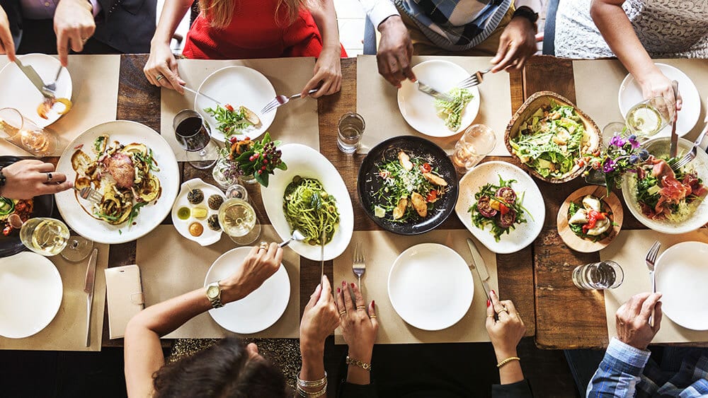 New research suggests that sharing plates of food leads to improved negotiations, an idea that business events professionals could use to enhance cooperation at events.